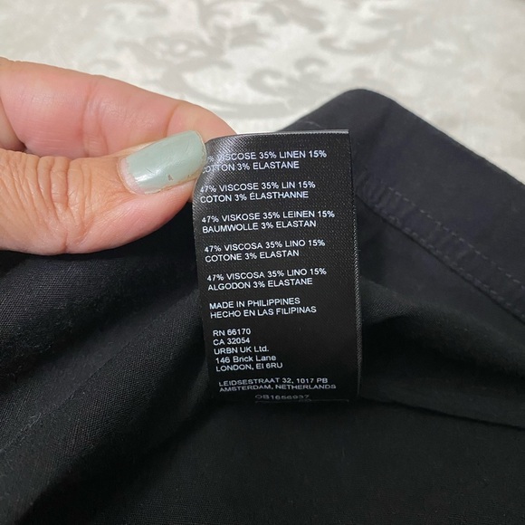 NWT MAEVE By Anthropologie Black Dress size 4 - Picture 9 of 11